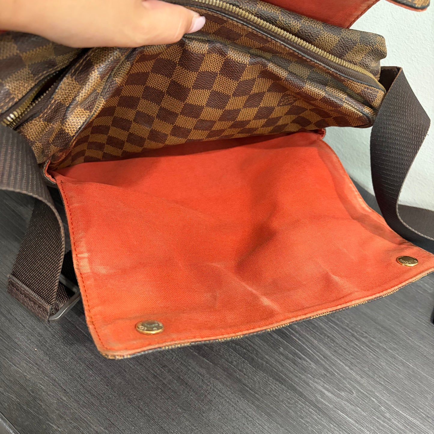 #003 LOUIS VUITTON Damier Naviglio