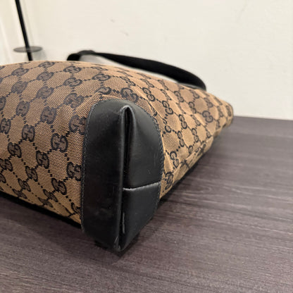 #006 GUCCI Brown Canvas Tote