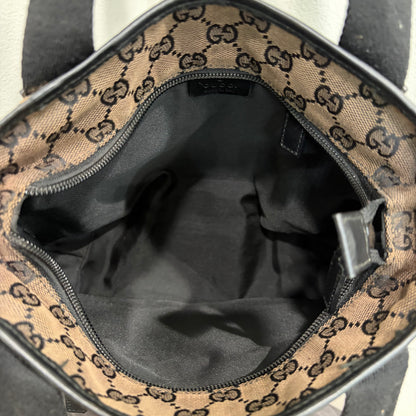 #006 GUCCI Brown Canvas Tote