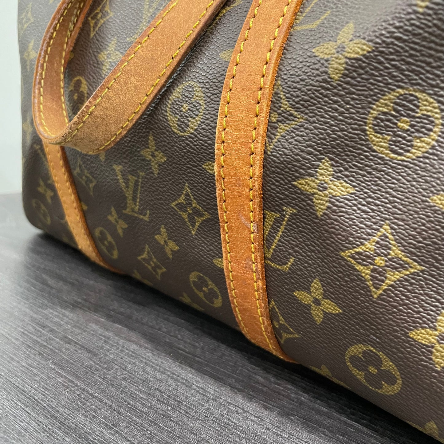 SOLD! Louis Vuitton Monogram Sac Souple 35