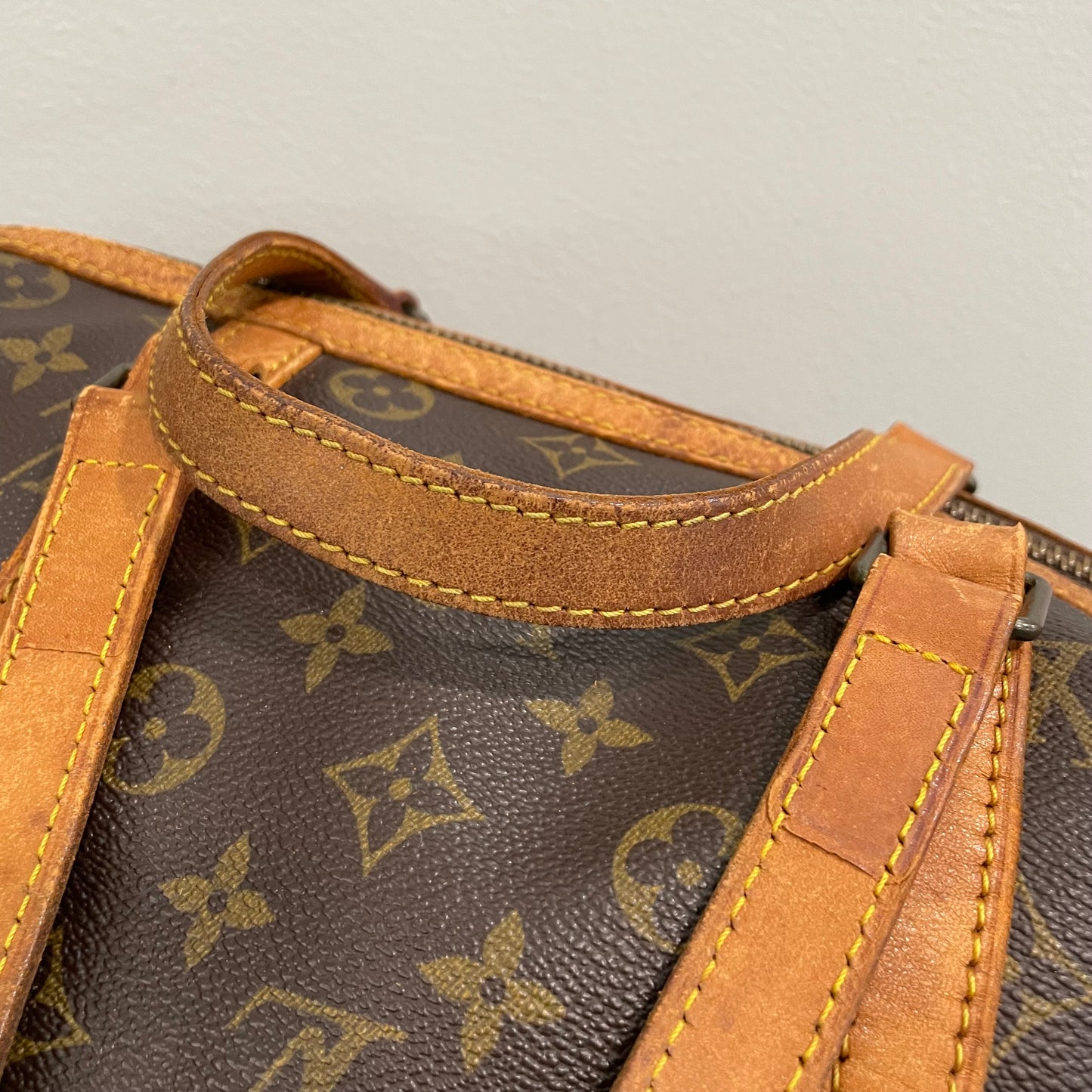 SOLD! Louis Vuitton Monogram Sac Souple 35