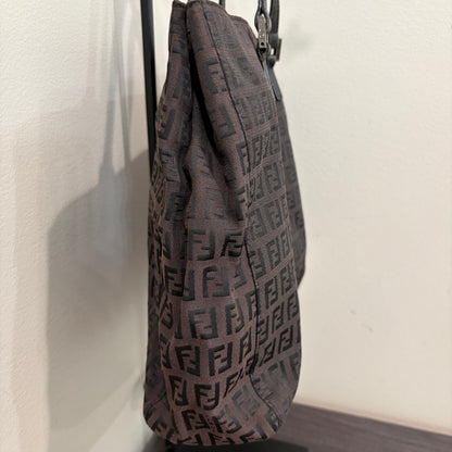 #007 FENDI Brown Canvas Tote
