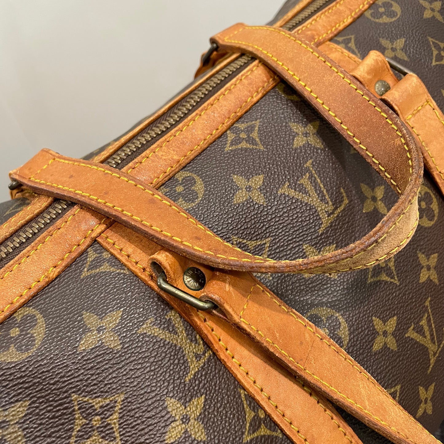 SOLD! Louis Vuitton Monogram Sac Souple 35