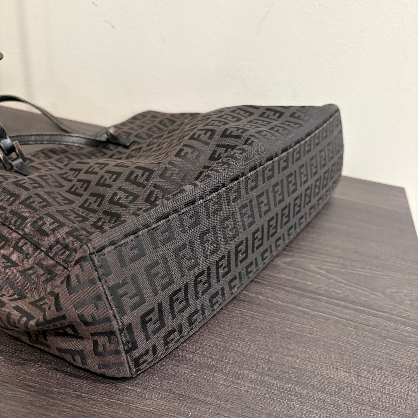 #007 FENDI Brown Canvas Tote