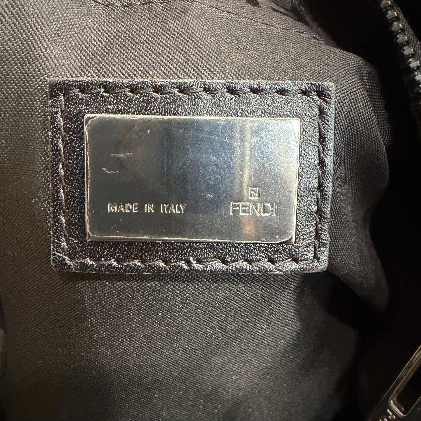 #007 FENDI Brown Canvas Tote