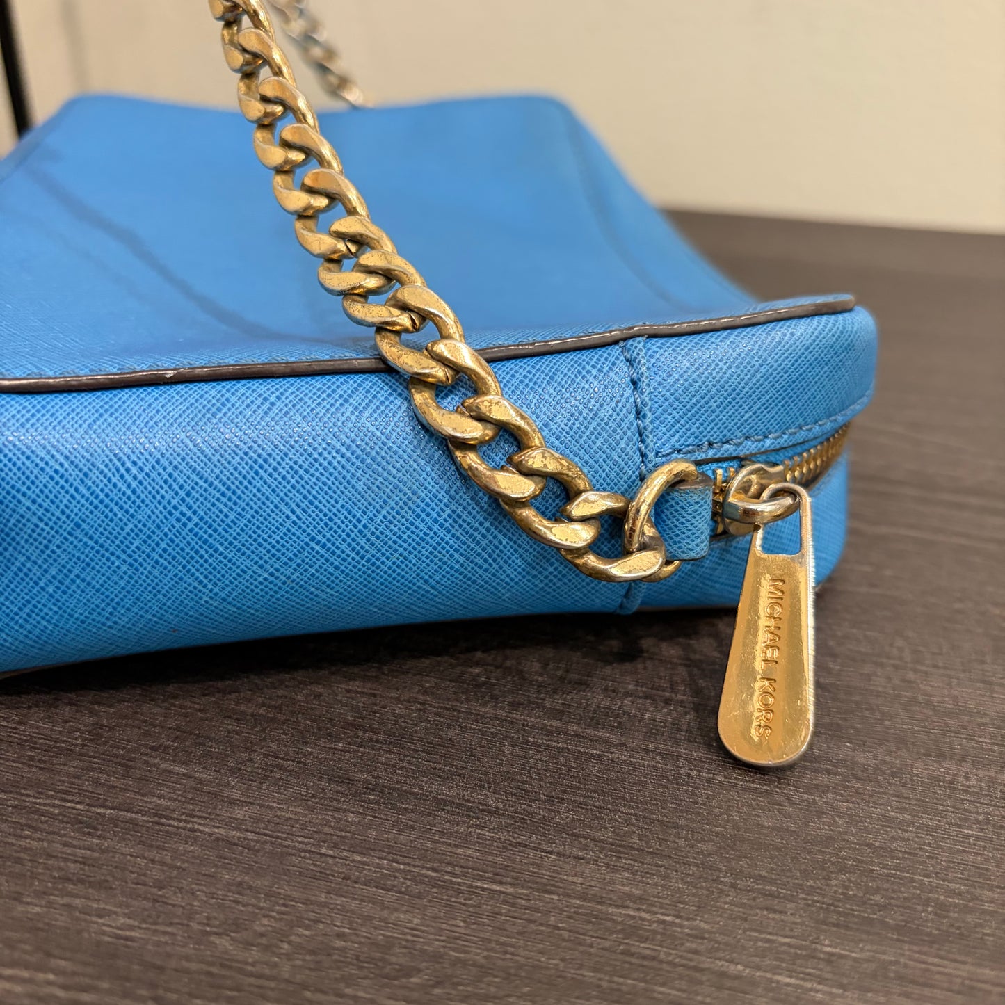 #008 MICHAEL KORS Blue Crossbody