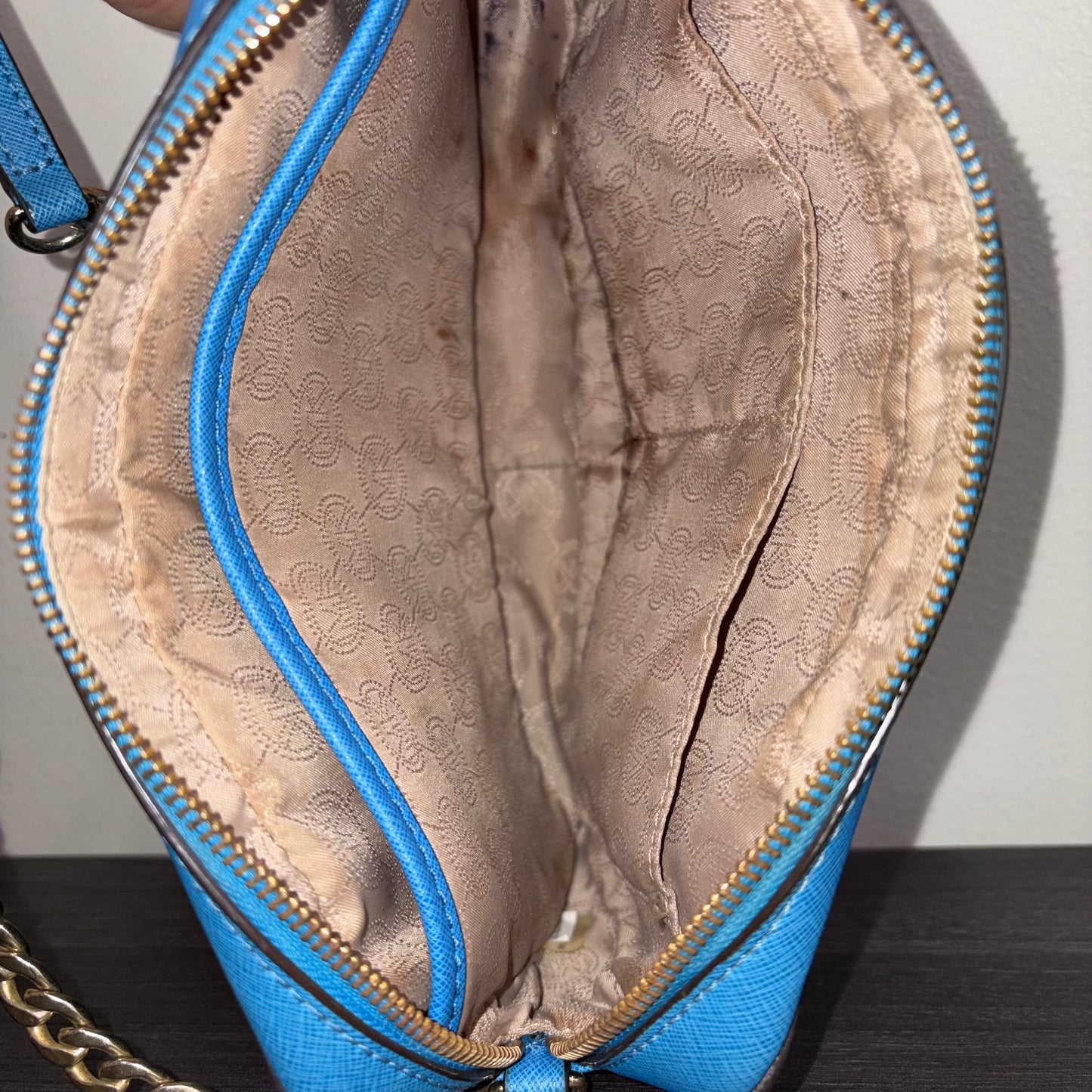 #008 MICHAEL KORS Blue Crossbody