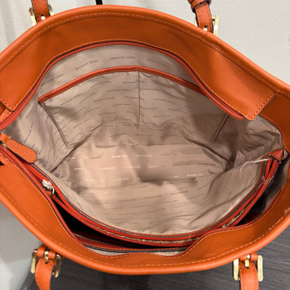 #009 MICHAEL KORS Orange Tote