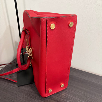 #010 MICHAEL KORS Red Tote