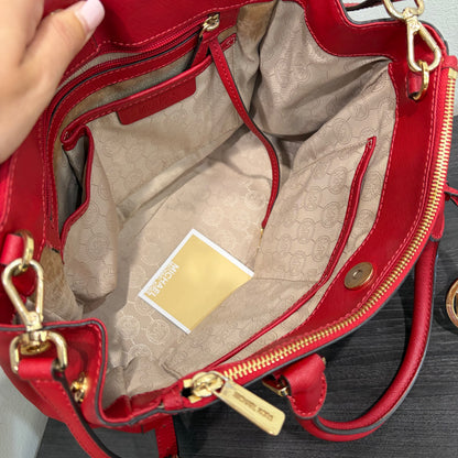 #010 MICHAEL KORS Red Tote