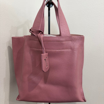 #011 FURLA Dusty Rose Saffiano Tote