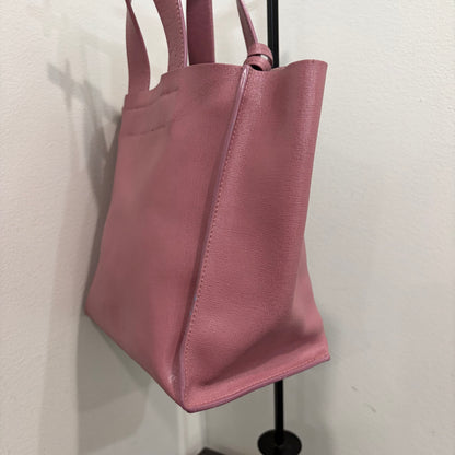 #011 FURLA Dusty Rose Saffiano Tote