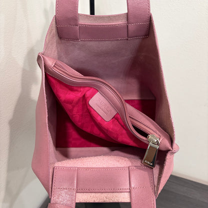 #011 FURLA Dusty Rose Saffiano Tote