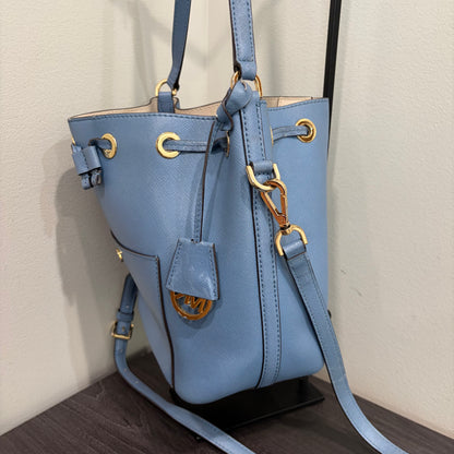 #012 MICHAEL KORS Blue Shoulder Bag