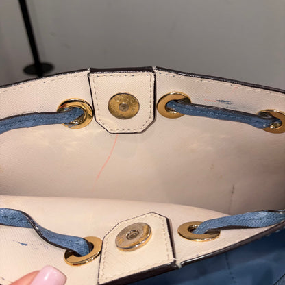 #012 MICHAEL KORS Blue Shoulder Bag