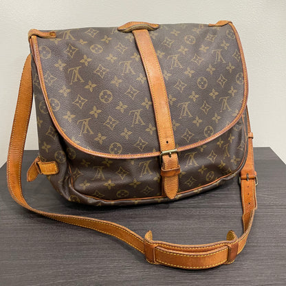 SOLD! Louis Vuitton Monogram Saumur 35