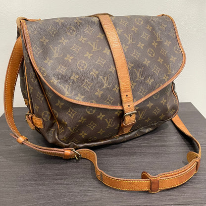 SOLD! Louis Vuitton Monogram Saumur 35