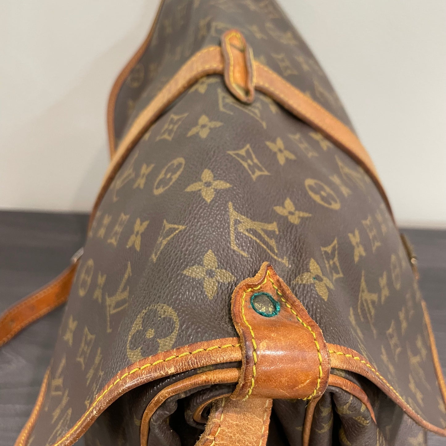 SOLD! Louis Vuitton Monogram Saumur 35