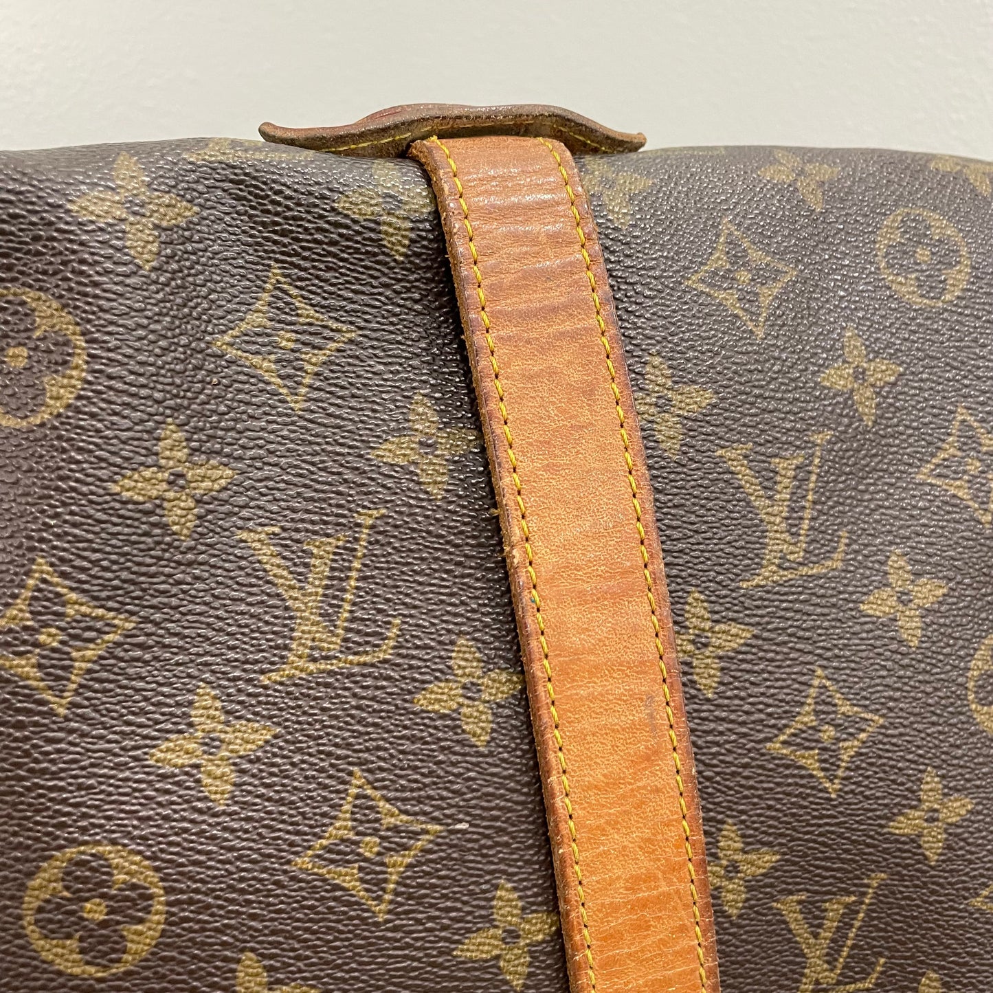 SOLD! Louis Vuitton Monogram Saumur 35