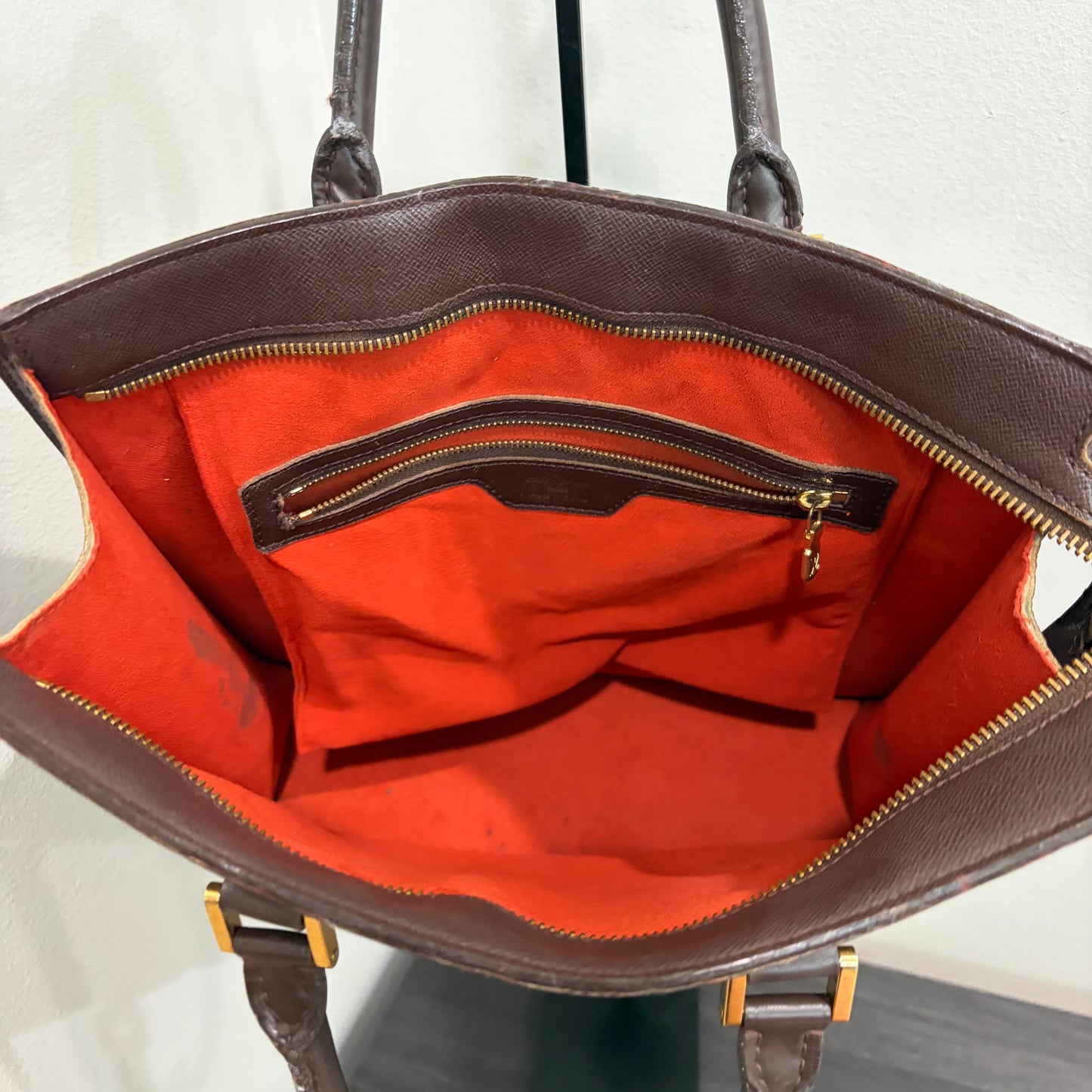 #018 LOUIS VUITTON Damier Venice PM