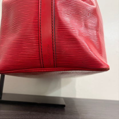 #020 LOUIS VUITTON Red Epi Petit Noe