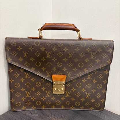 #028 LOUIS VUITTON Serviette Conseiller Briefcase