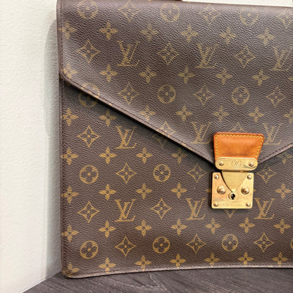 #028 LOUIS VUITTON Serviette Conseiller Briefcase