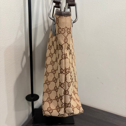 #033 GUCCI Brown Canvas Tote
