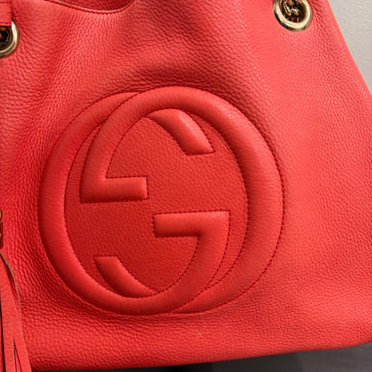 #016 GUCCI Coral Medium Soho
