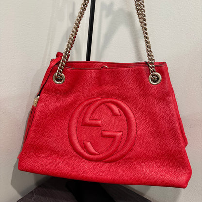 #022 GUCCI Red Medium Soho