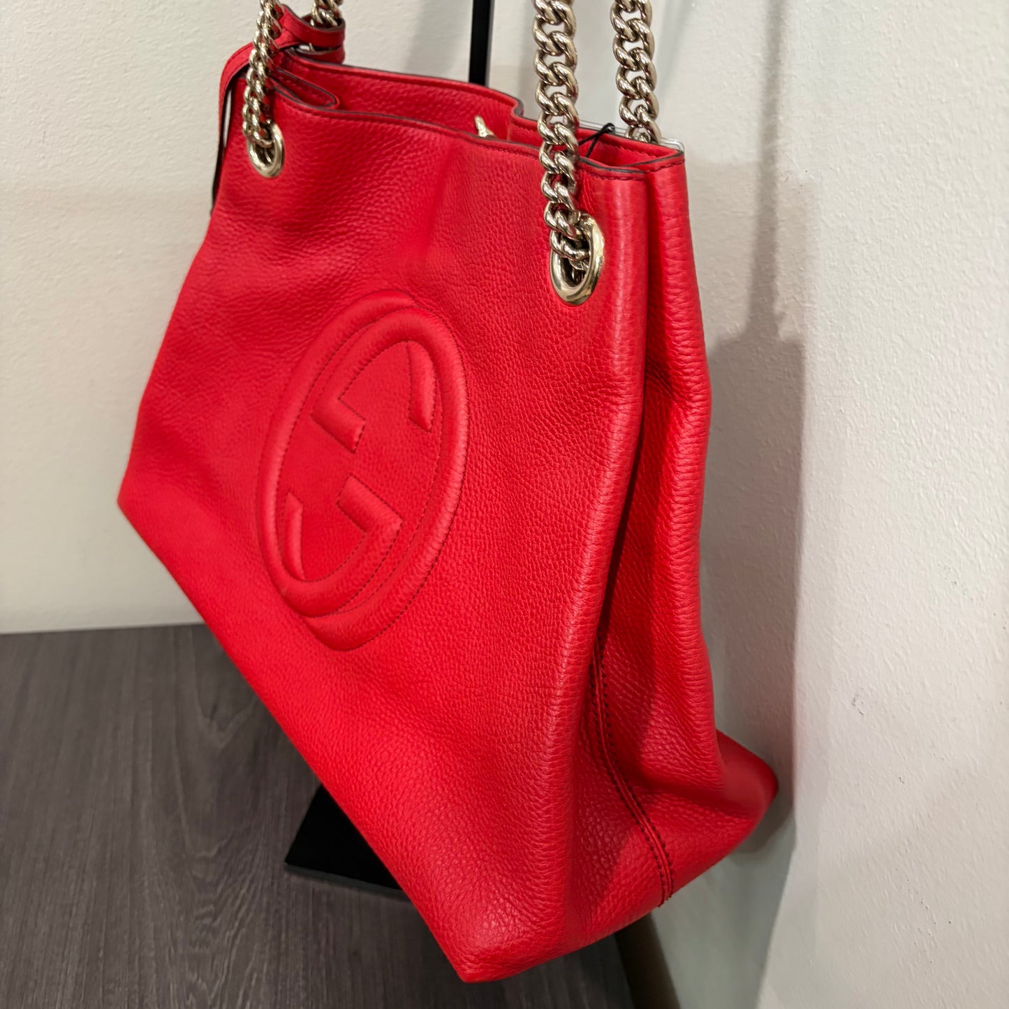 #022 GUCCI Red Medium Soho
