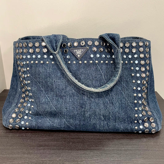 Prada Denim Tote