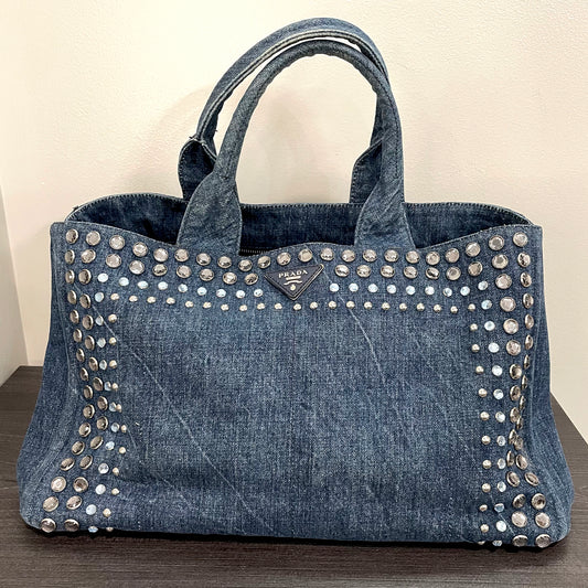 Prada Denim Tote