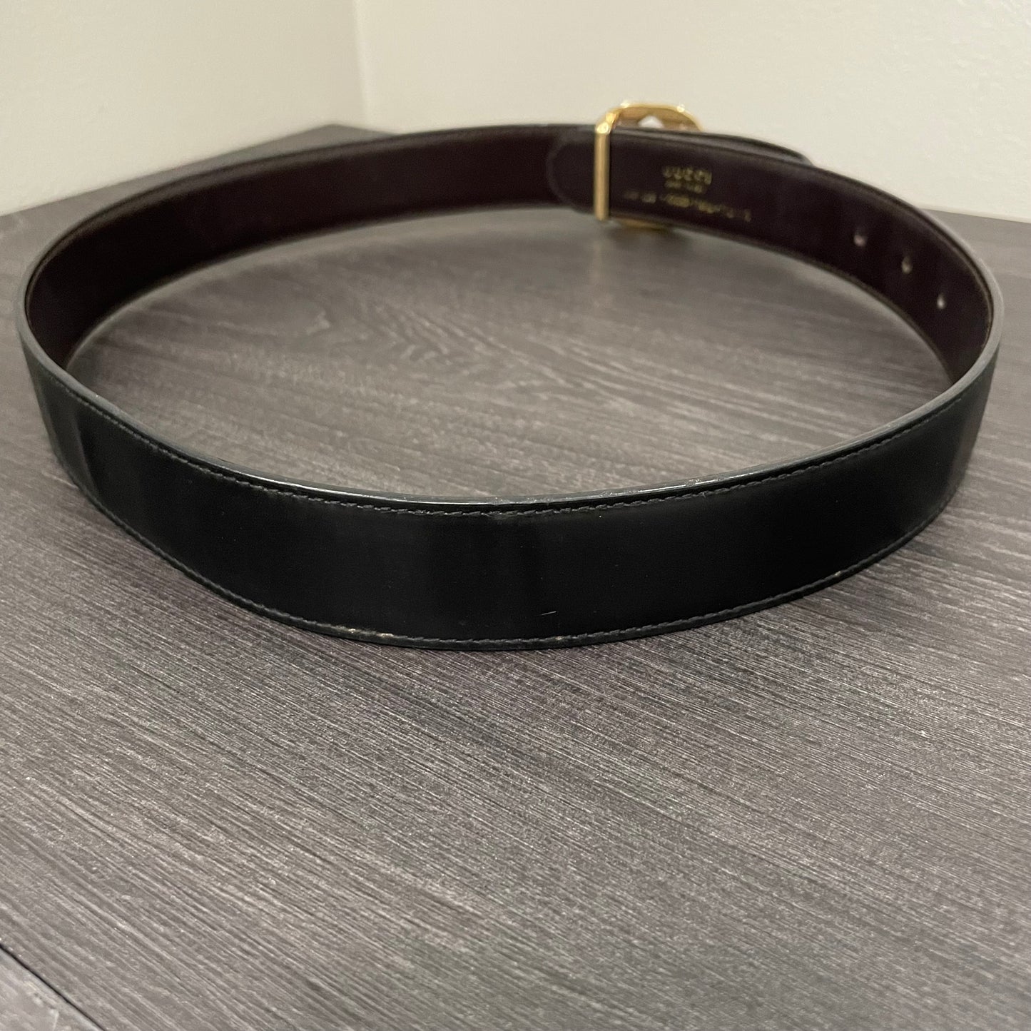 CLEARANCE Gucci Black Belt 65/26