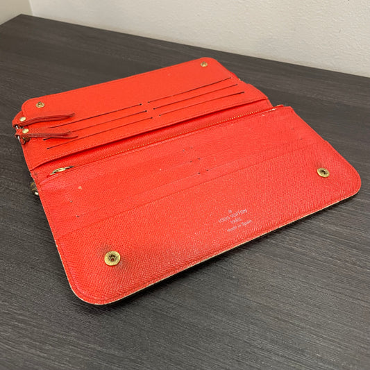 CLEARANCE Louis Vuitton Monogram Red Insolite Wallet & Storage Box