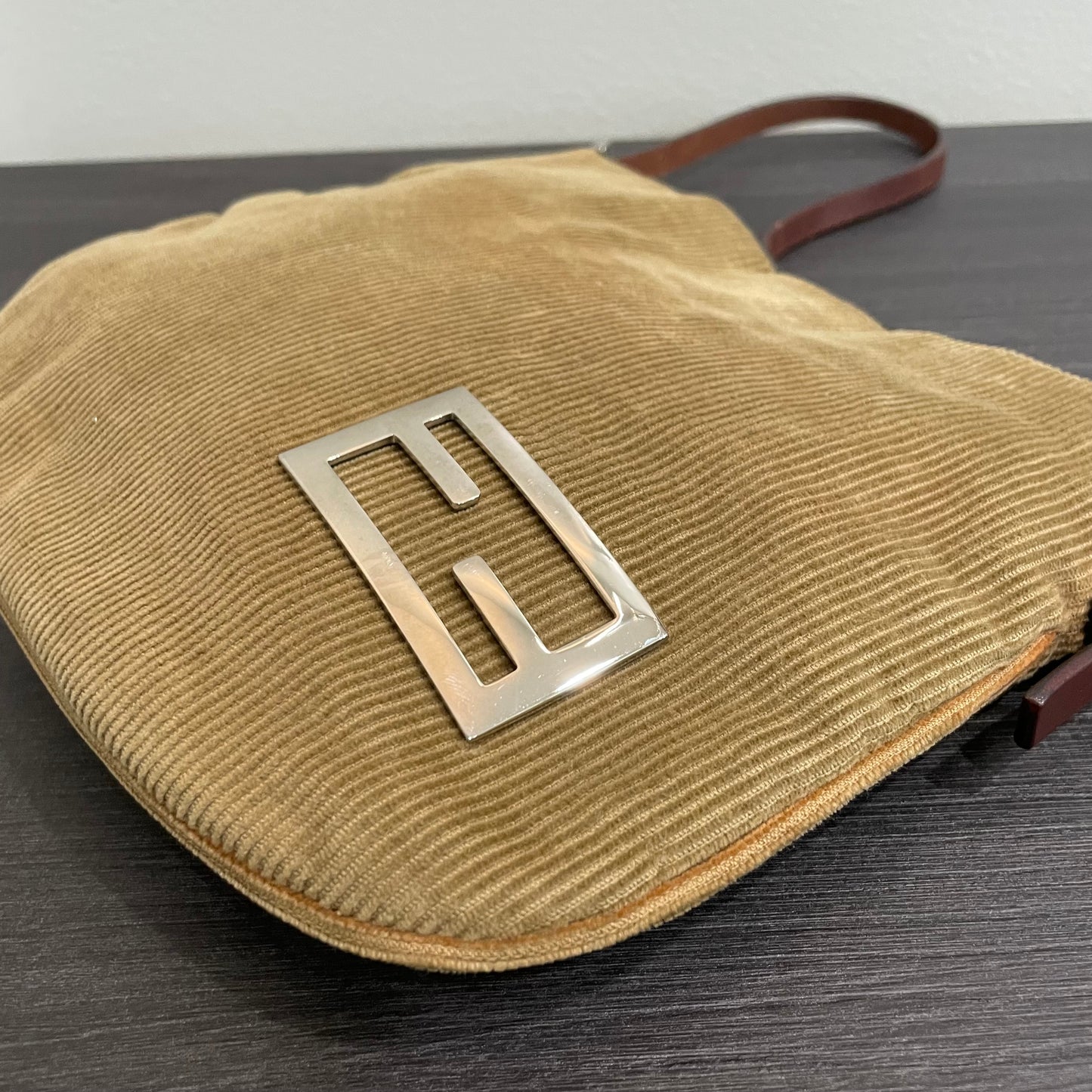 SOLD! Fendi Corduroy Baguette