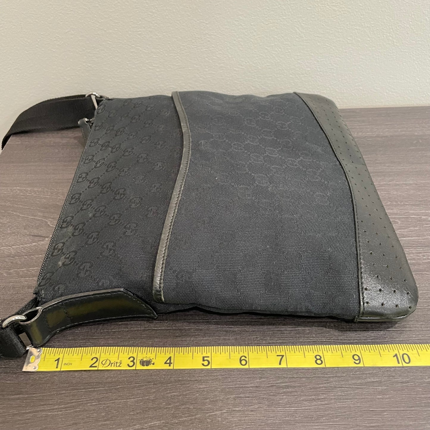 SOLD! Gucci GG Canvas Messenger Bag