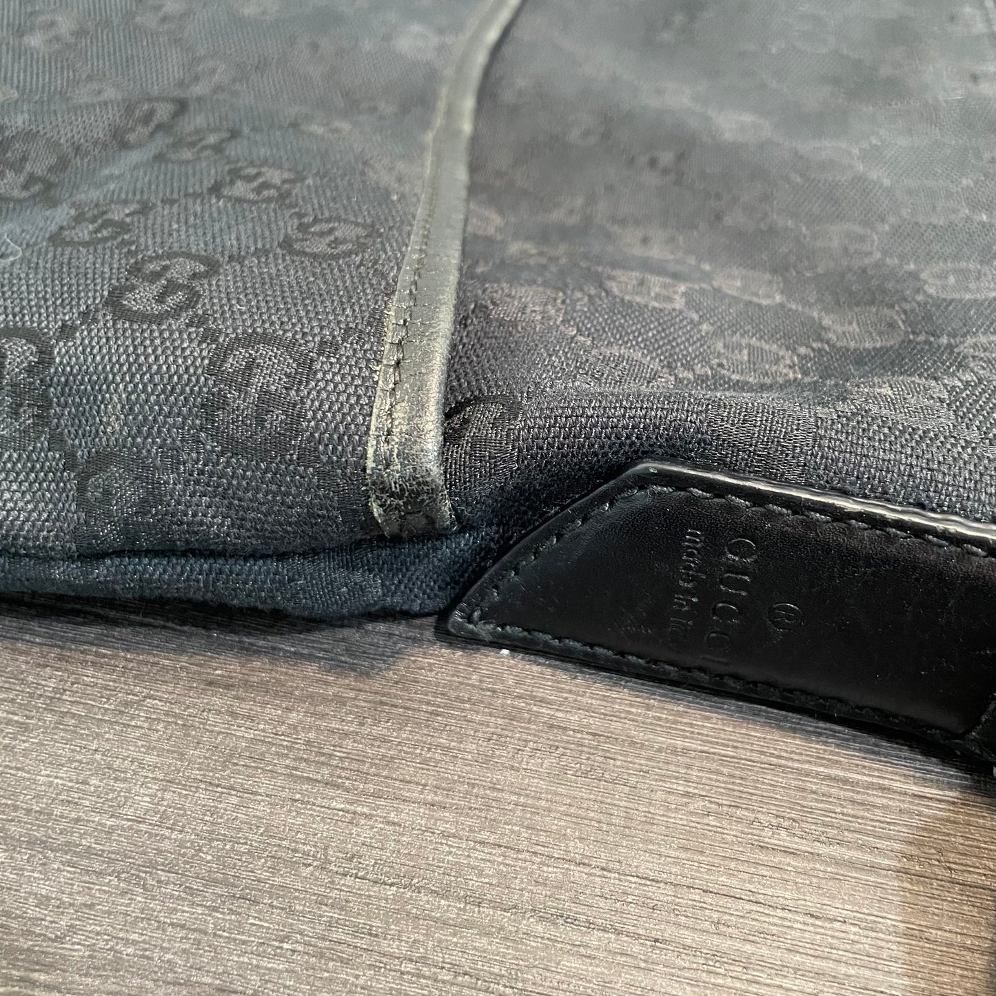 SOLD! Gucci GG Canvas Messenger Bag