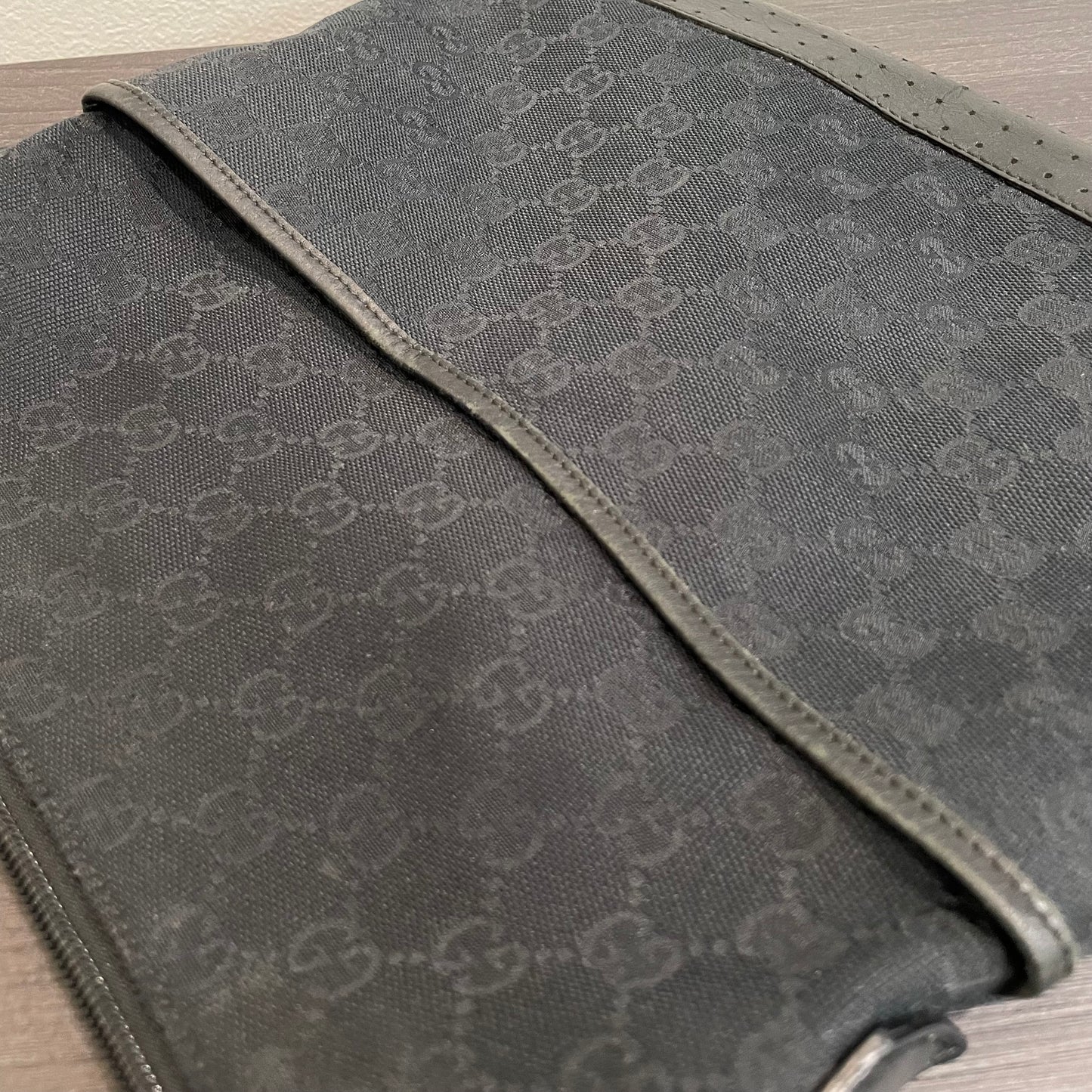 SOLD! Gucci GG Canvas Messenger Bag