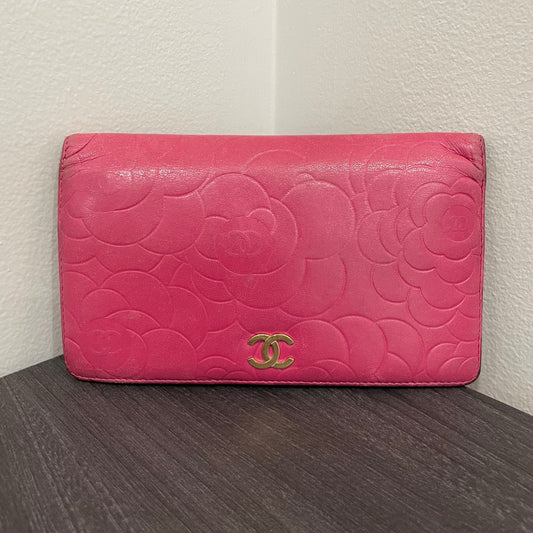 SOLD! CHANEL Leather Wallet