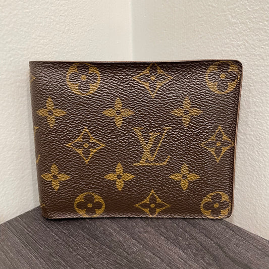 SOLD! Louis Vuitton Monogram Unisex Wallet