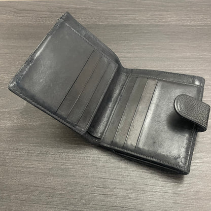 CHANEL Black Leather Wallet
