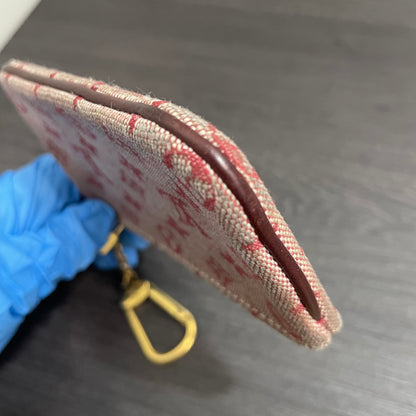 LOUIS VUITTON Red Monogram Coin Purse
