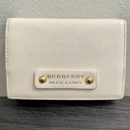 BURBERRY Cream Mini Wallet