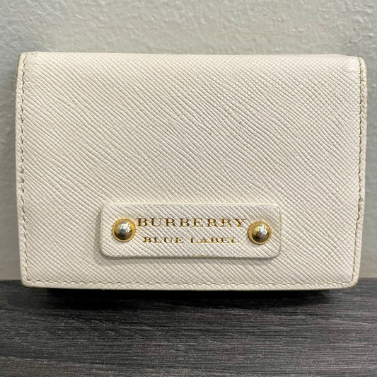 BURBERRY Cream Mini Wallet