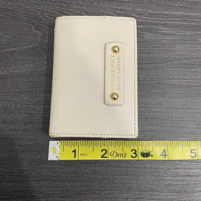 BURBERRY Cream Mini Wallet