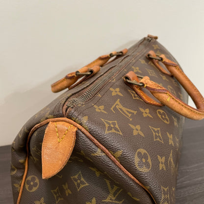 SOLD! Louis Vuitton Monogram Speedy