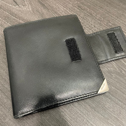PRADA Men's Black Leather Wallet