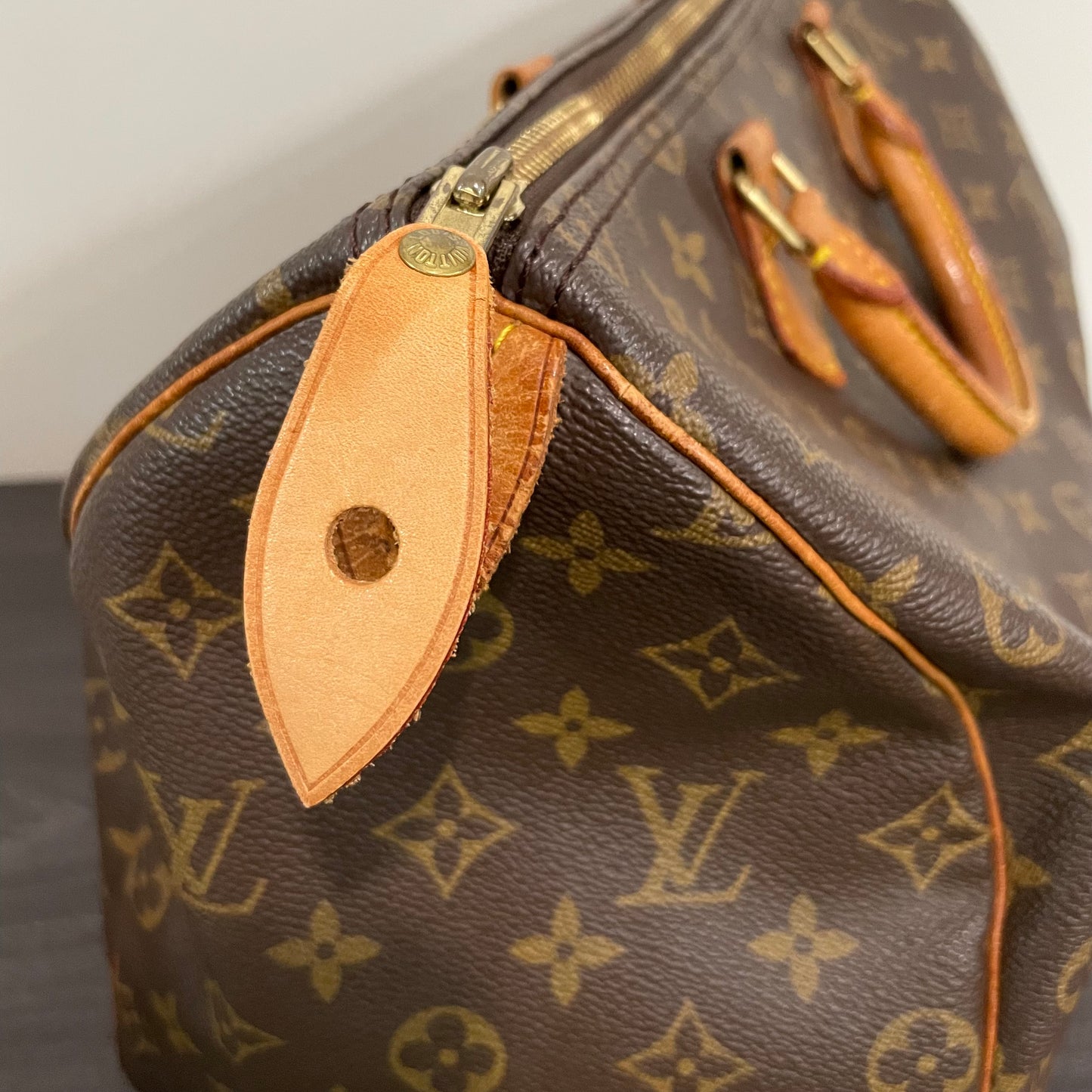 SOLD! Louis Vuitton Monogram Speedy