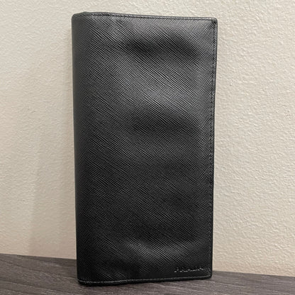 PRADA Black Leather Wallet